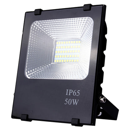 ELECTROPRIME 50W IP65 Waterproof LED Floodlight, 2700-6500K SMD-5054 Lamp, AC 85-265V(White Light)