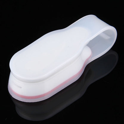 ELECTROPRIME LED Magnetic Clothes Silicone Clip Lamp, CR2032 Button Batteries Powered(Red)