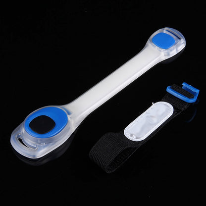 ELECTROPRIME Night Run / Ride Safety LED Light Band, CR2032 Button Batteries Powered (Blue)