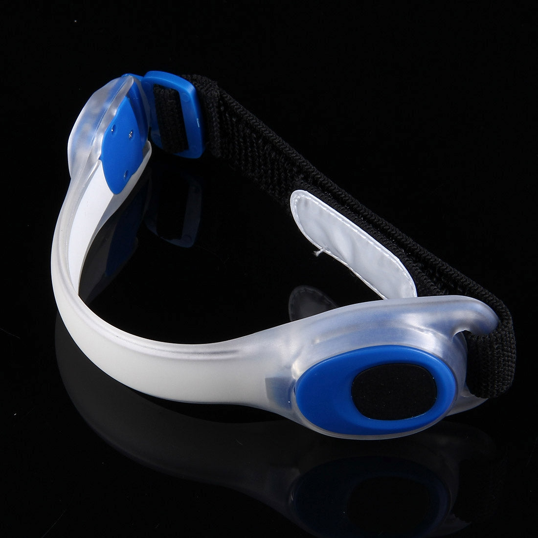 ELECTROPRIME Night Run / Ride Safety LED Light Band, CR2032 Button Batteries Powered (Blue)