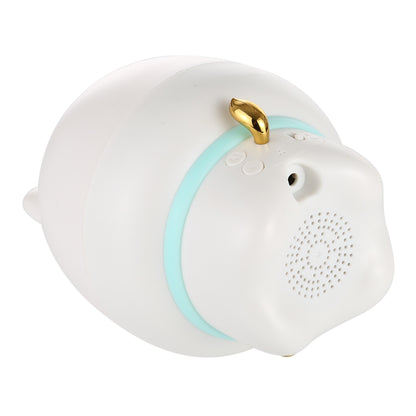 ELECTROPRIME TW-S004 Creative Cute Pet Bluetooth Audio Projection Lamp(White)