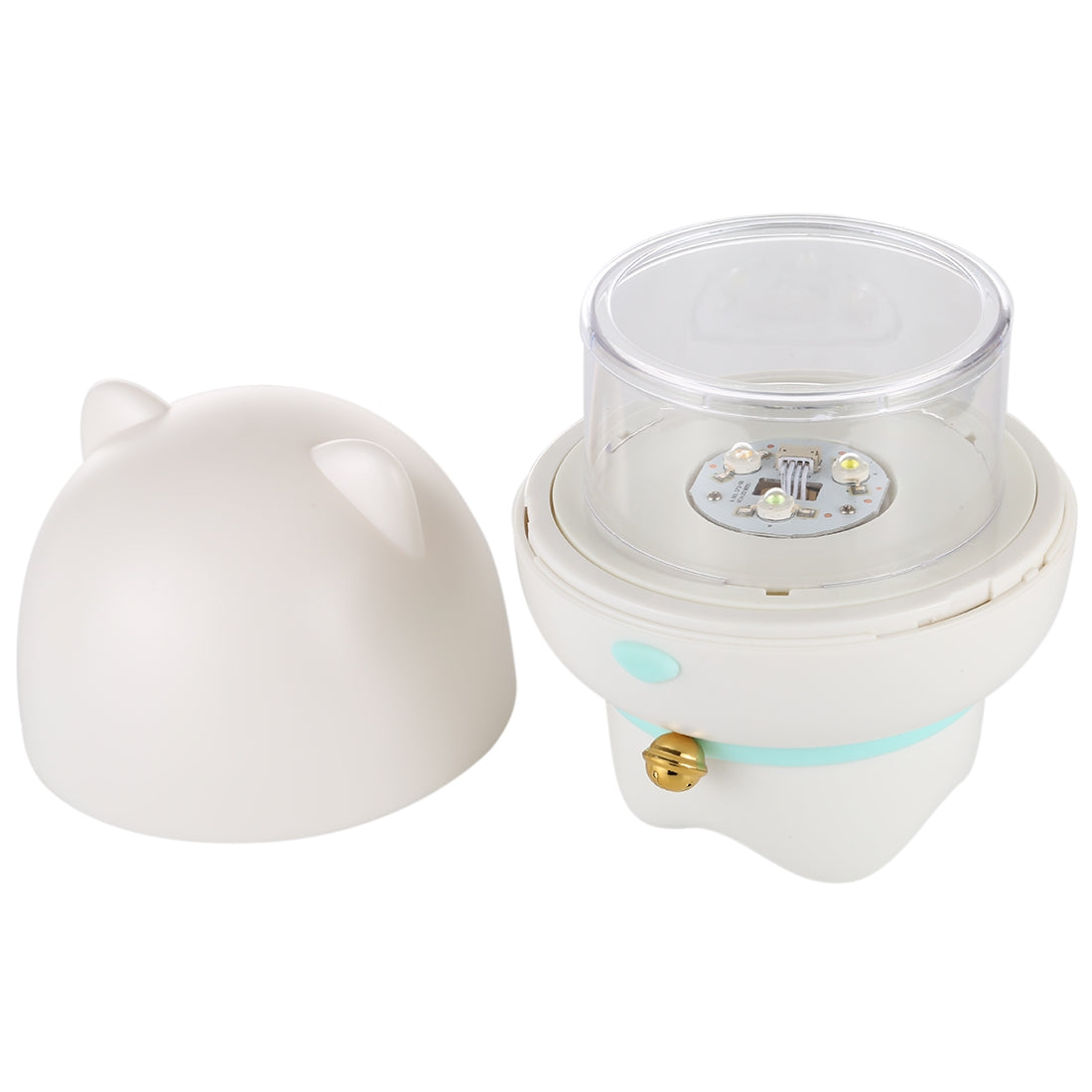 ELECTROPRIME TW-S004 Creative Cute Pet Bluetooth Audio Projection Lamp(White)