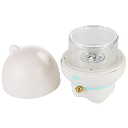 ELECTROPRIME TW-S004 Creative Cute Pet Bluetooth Audio Projection Lamp(White)