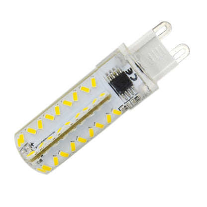 ELECTROPRIME G9 5W 450LM 72 LED SMD 3014 Dimmable Silicone Corn Light Bulb,  AC 110V (Warm White)