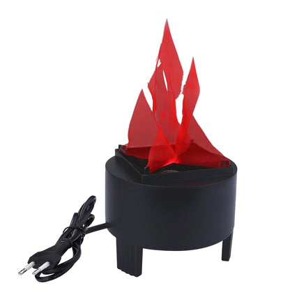 ELECTROPRIME [220V US/EU Plug] Artificial Simulation Burning Fake Flame Lamp, Flame Height: about 8cm, Torch Fire Pot Bowl Light for Festival Party Decoration