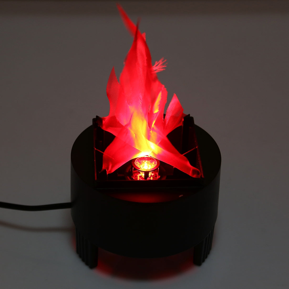 ELECTROPRIME [220V US/EU Plug] Artificial Simulation Burning Fake Flame Lamp, Flame Height: about 8cm, Torch Fire Pot Bowl Light for Festival Party Decoration