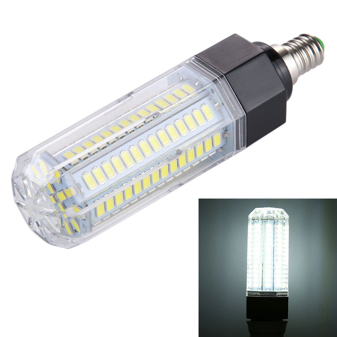 ELECTROPRIME E14 126 LEDs 15W  LED Corn Light, SMD 5730 Energy-saving Bulb, AC 110-265V