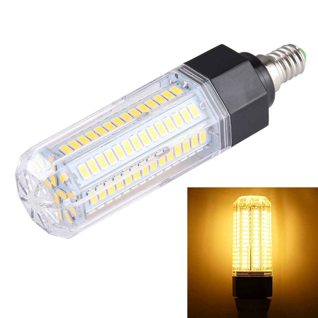 ELECTROPRIME E14 126 LEDs 15W  LED Corn Light, SMD 5730 Energy-saving Bulb, AC 110-265V