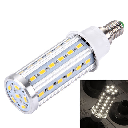 ELECTROPRIME 10W Aluminum Corn Light Bulb, E14 880LM 42 LED SMD 5730, AC 85-265V(White Light)