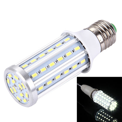 ELECTROPRIME 15W Aluminum Corn Light Bulb, E27 1280LM 60 LED SMD 5730, AC 85-265V(White Light)