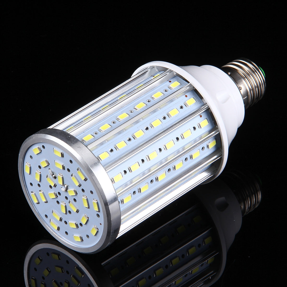 ELECTROPRIME 30W Aluminum Corn Light Bulb, E27 2700LM 108 LED SMD 5730, AC 85-265V(Warm White)