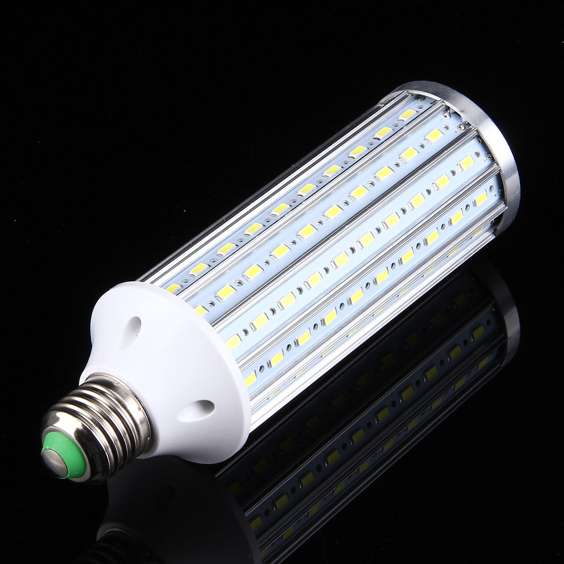 ELECTROPRIME 40W Aluminum Corn Light Bulb, E27 3500LM 140 LED SMD 5730, AC 85-265V(Warm White)