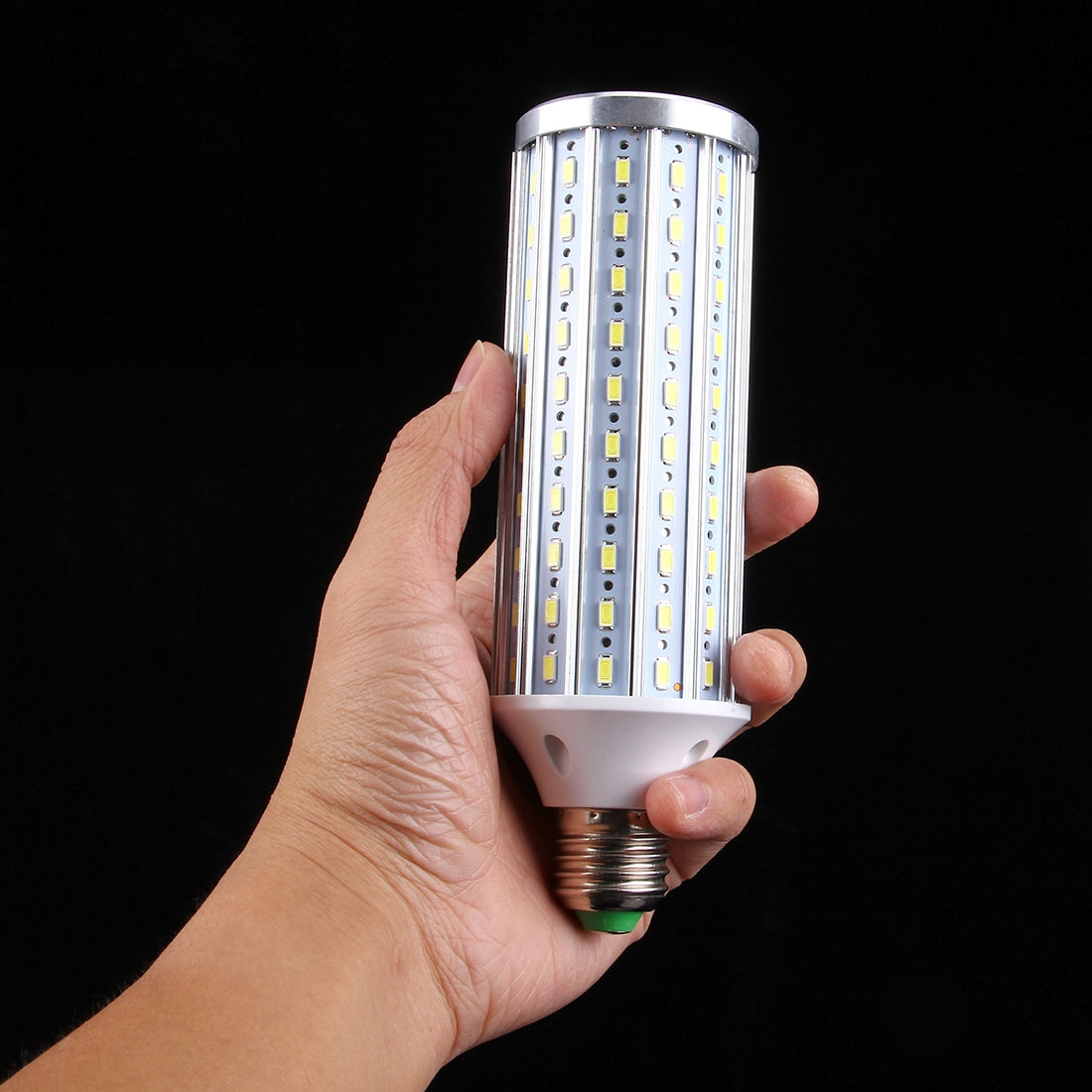 ELECTROPRIME 40W Aluminum Corn Light Bulb, E27 3500LM 140 LED SMD 5730, AC 85-265V(Warm White)