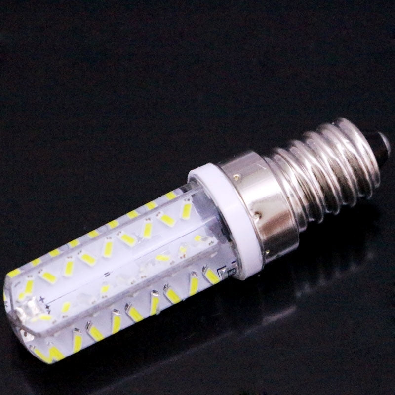 ELECTROPRIME E14 3.5W 200-230LM  Corn Light Bulb, 72 LED SMD 3014, Adjustable Brightness, AC 110V(White Light)