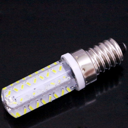ELECTROPRIME E14 3.5W 200-230LM  Corn Light Bulb, 72 LED SMD 3014, Adjustable Brightness, AC 110V(White Light)