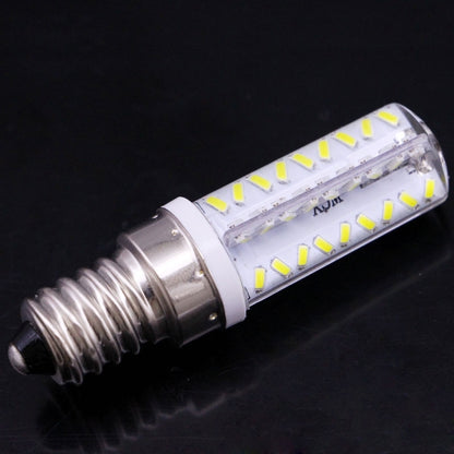ELECTROPRIME E14 3.5W 200-230LM  Corn Light Bulb, 72 LED SMD 3014, Adjustable Brightness, AC 110V(White Light)
