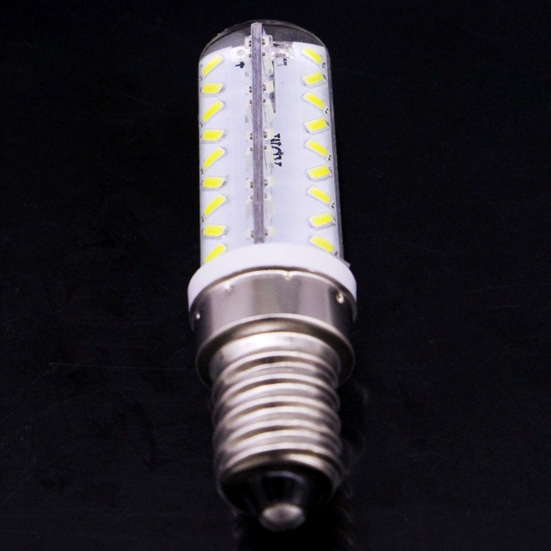 ELECTROPRIME E14 3.5W 200-230LM  Corn Light Bulb, 72 LED SMD 3014, Adjustable Brightness, AC 110V(White Light)