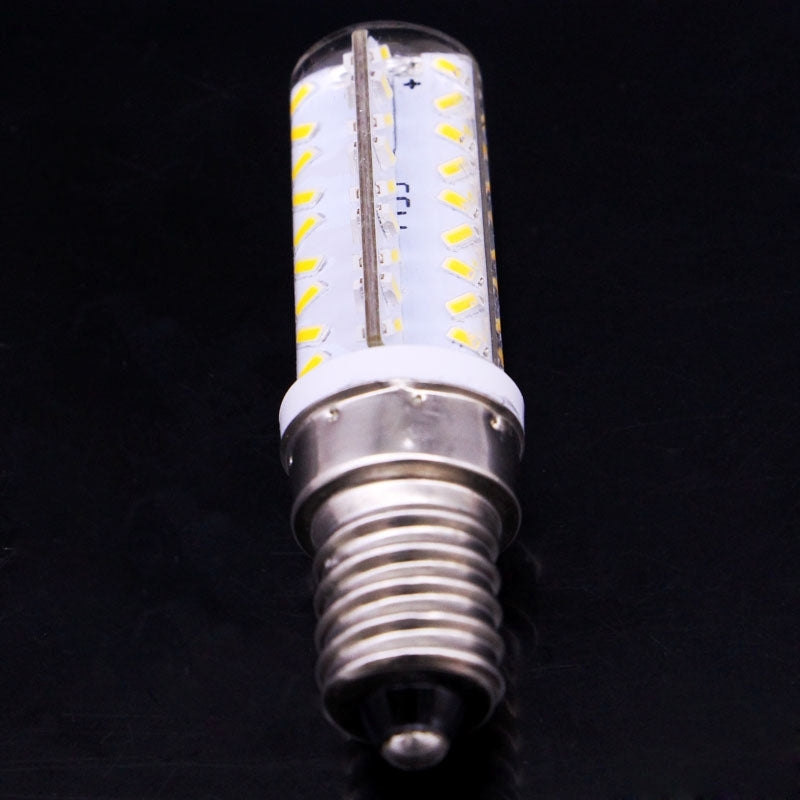 ELECTROPRIME E14 3.5W 200-230LM  Corn Light Bulb, 72 LED SMD 3014, Adjustable Brightness, AC 110V(Warm White)