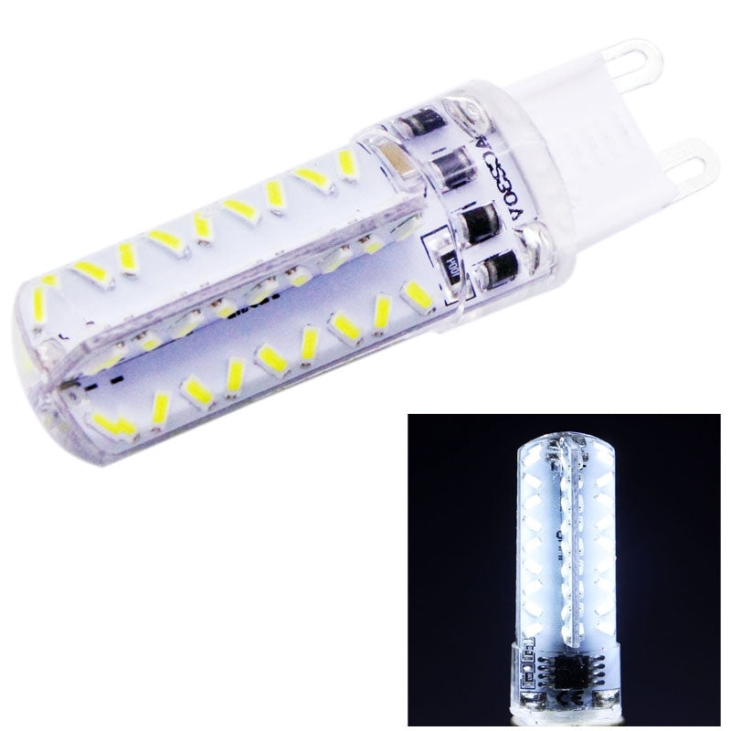 ELECTROPRIME G9 3.5W 200-230LM Corn Light Bulb,  72 LED SMD 3014, Adjustable Brightness, AC 110V(White Light)