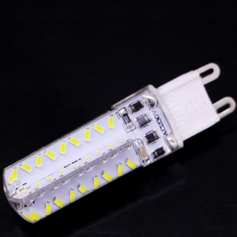 ELECTROPRIME G9 3.5W 200-230LM Corn Light Bulb,  72 LED SMD 3014, Adjustable Brightness, AC 110V(White Light)