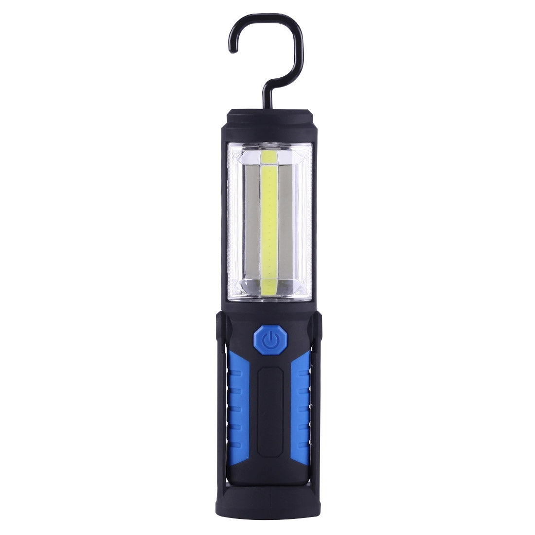 ELECTROPRIME PR5W-1 5W COB+1W F8 IP43 Waterproof White Light LED Torch Work Light , 400 LM Multi-function USB Charging Portable Emergency Work Stand Light with Magnetic & 360 Degrees Swivel Hook(Blue)