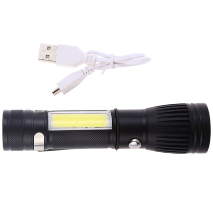 ELECTROPRIME W545 Portable USB Charging LED Electric Torch Flashlight