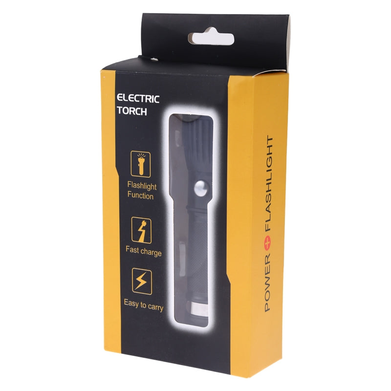 ELECTROPRIME W545 Portable USB Charging LED Electric Torch Flashlight