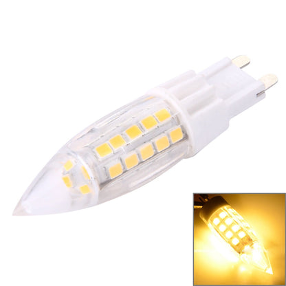 ELECTROPRIME G9 4W 300LM Candle Corn Light Bulb, 44 LED SMD 2835, AC 220-240V(Warm White)