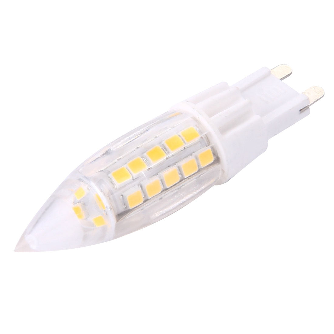 ELECTROPRIME G9 4W 300LM Candle Corn Light Bulb, 44 LED SMD 2835, AC 220-240V(Warm White)