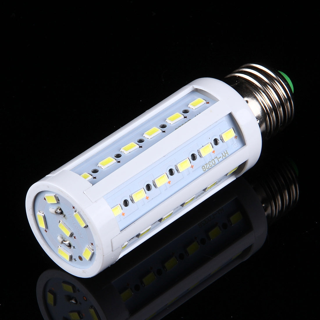 ELECTROPRIME 10W PC Case Corn Light Bulb, E27 880LM 42 LED SMD 5730, AC 85-265V(White Light)