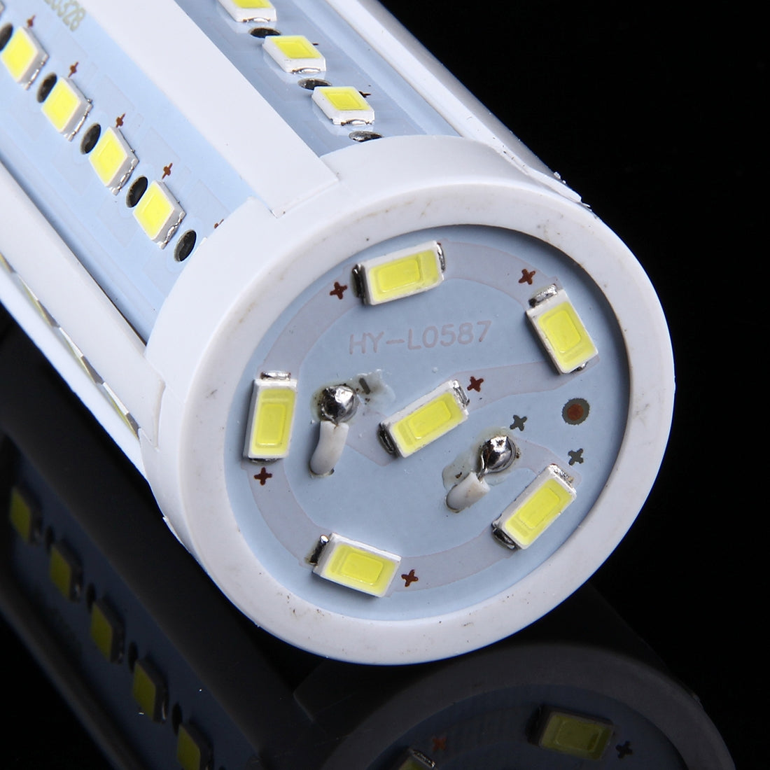 ELECTROPRIME 10W PC Case Corn Light Bulb, E27 880LM 42 LED SMD 5730, AC 85-265V(White Light)