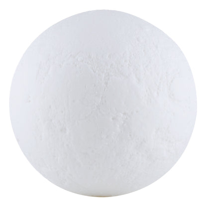 ELECTROPRIME 15cm Touch Control 3D Print Moon Lamp, USB Charging 16-color Changing LED Energy-saving Night Light with Wooden Holder Base & Remote Control