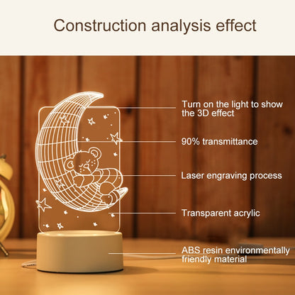ELECTROPRIME Three Footballs Shape Creative Crack Touch Dimming 3D Colorful Decorative Night Light with Remote Control