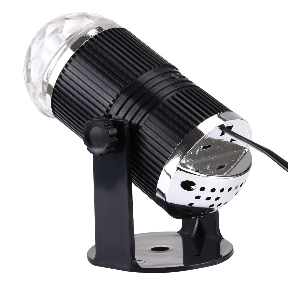 ELECTROPRIME 3W Mini Rotating Magic Ball LED Stage Light  EU Plug