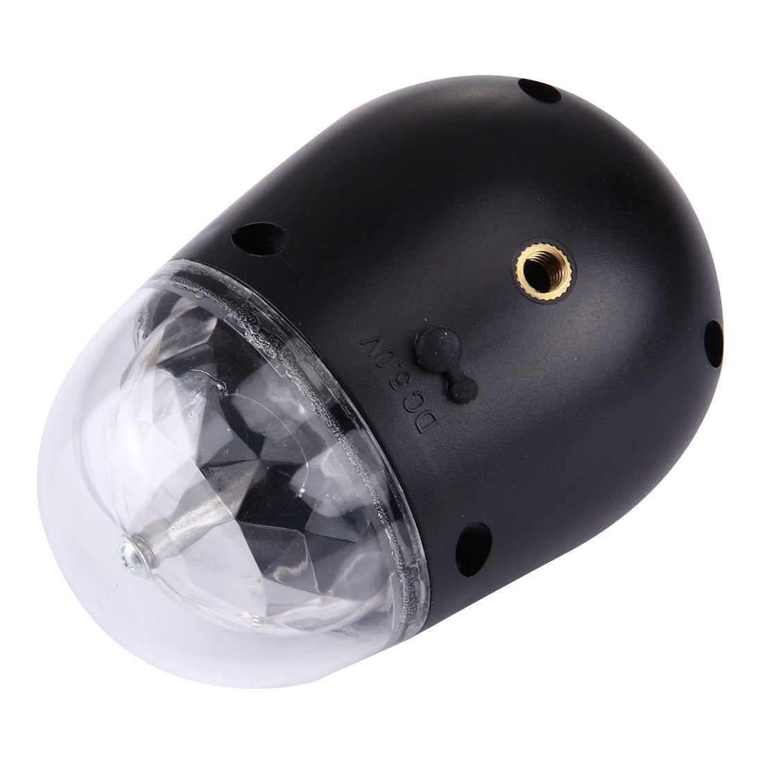 ELECTROPRIME 3W Mini 3ATM  water resistant  Rotating Magic Ball LED Stage Light, with Bicycle Mount