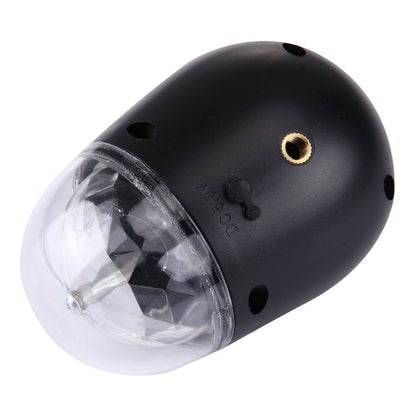 ELECTROPRIME 3W Mini 3ATM  water resistant  Rotating Magic Ball LED Stage Light, with Bicycle Mount
