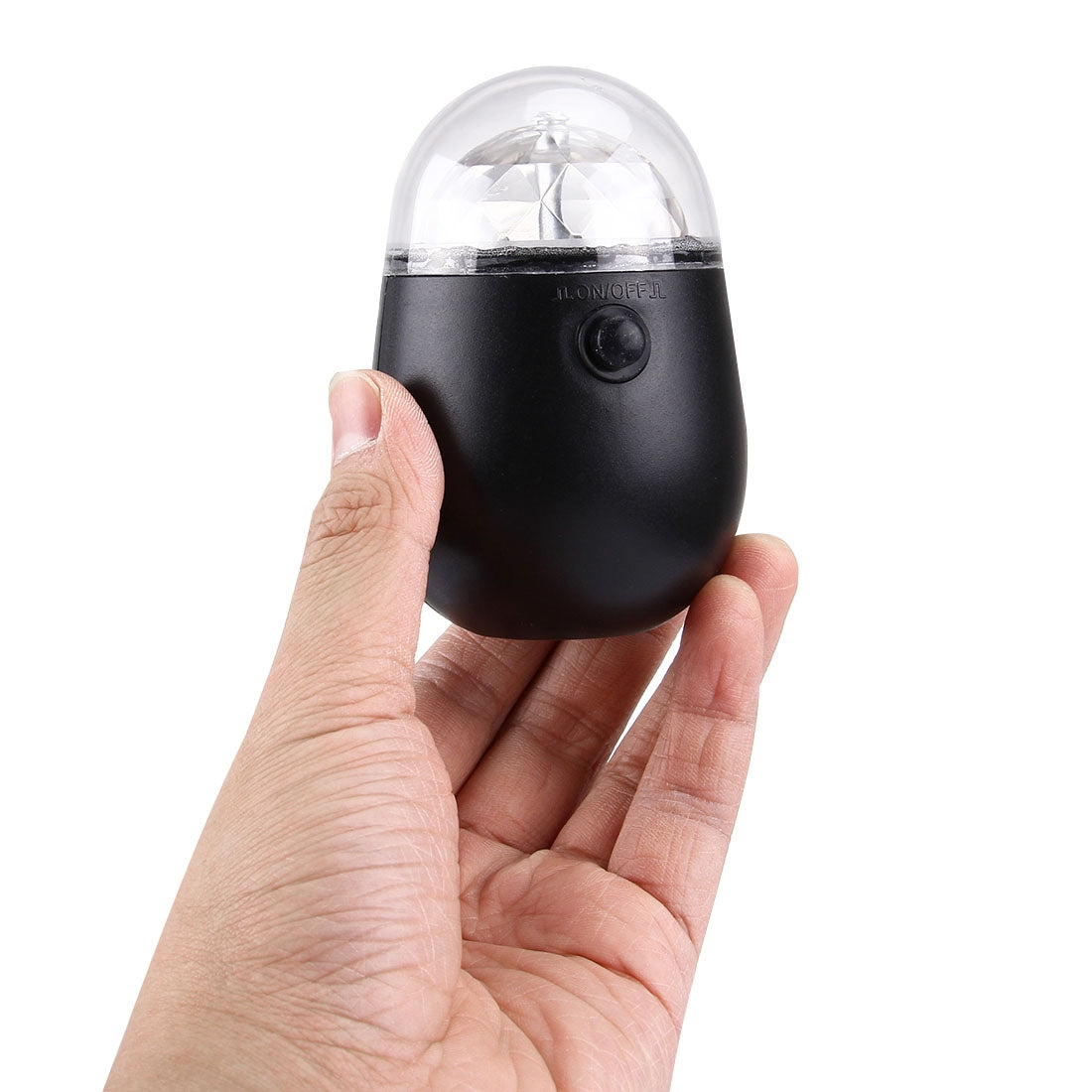 ELECTROPRIME 3W Mini 3ATM  water resistant  Rotating Magic Ball LED Stage Light, with Bicycle Mount