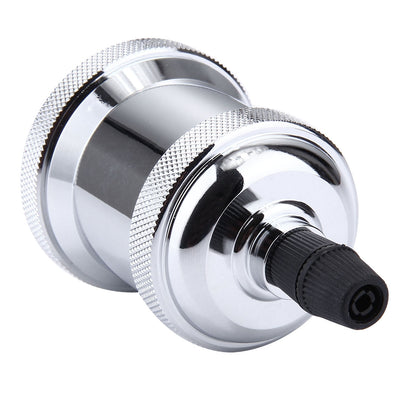 ELECTROPRIME E27 Retro Vintage Screw Bulb Base Lamp Bulb Holder, Not Included Light Bulb, AC 85-265V(Silver)