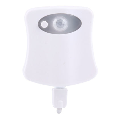 ELECTROPRIME 8 Colors Indoor Lighting Night Lights Motion Sensor LED Toilet Seat Cover Lightbowl Light Lamp