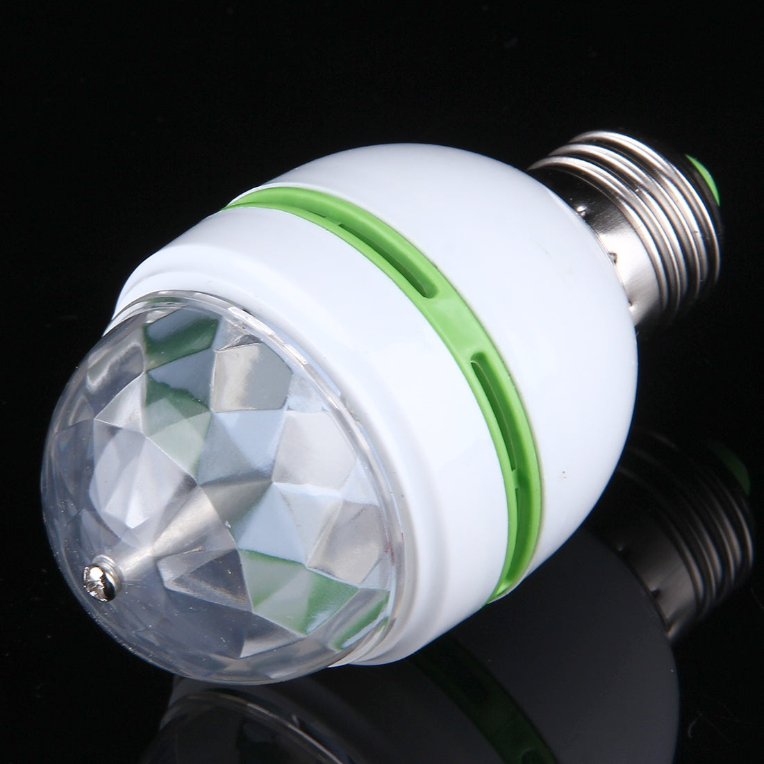 ELECTROPRIME E27 3W Colorful Light Decoration Stage Light Bulb, LED Full Color Auto Rotating Lamp for Family Party / KTV / Bars / Hotel / DJs, AC 85-260V