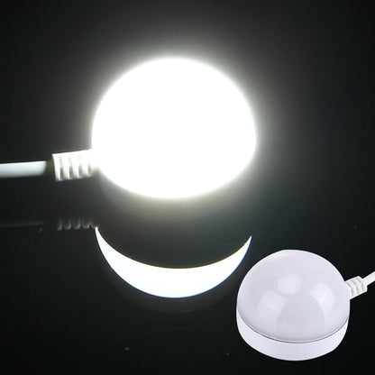 ELECTROPRIME 2W USB LED Light Bulb with Magnetic, 5V 140-150Lumens 6LED (White Light)