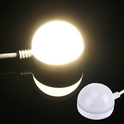 ELECTROPRIME 2W USB LED Light Bulb with Magnetic, 5V 140-150Lumens 6LED (Warm White)