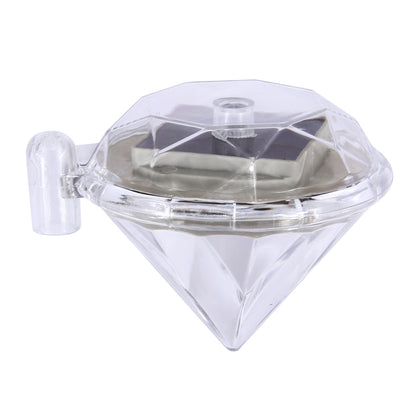 ELECTROPRIME A108 4 PCS LED Solar Power Lamp, Outdoor Garden Landscape Path Decorative Diamond Lights, Random Color Delivery