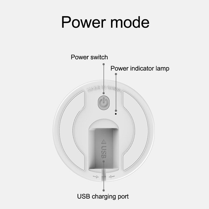 ELECTROPRIME Cartoon Colorful Changing Touch Pat Sensor Night Light, Creative USB Charging LED Decoration Lamp Novelty Gift 