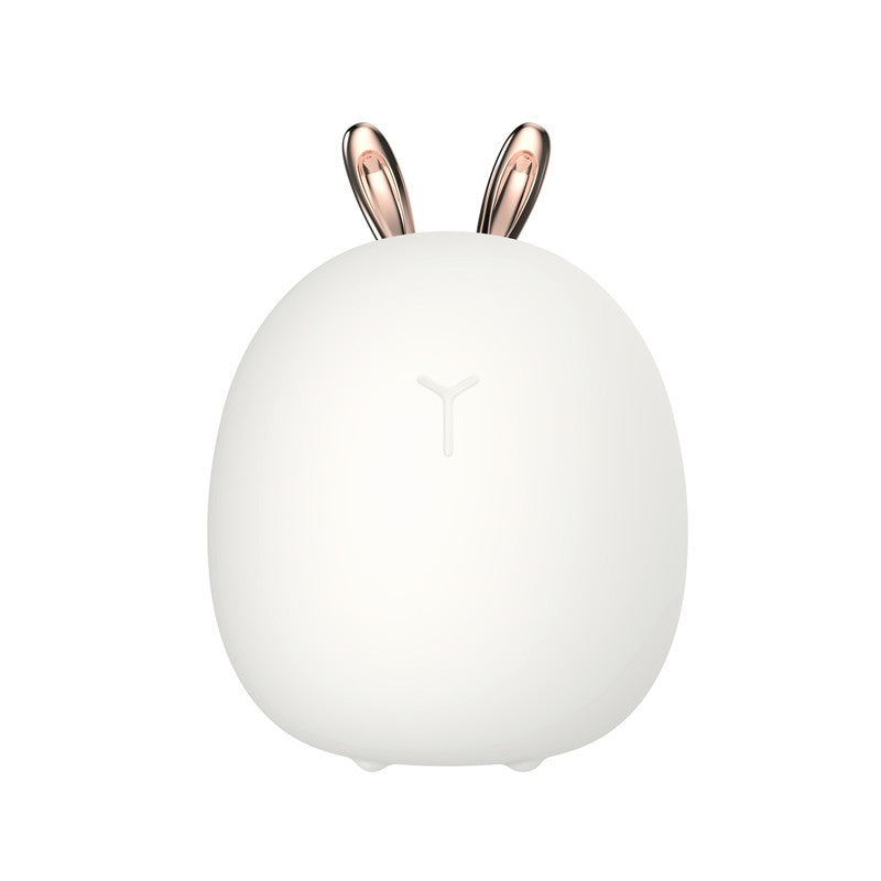 ELECTROPRIME 3life-317 Cute Rabbit LED Pat Light, 3-speed Brightness Adjustment Decorative Night Light for Bedroom, Study Room, Living Room