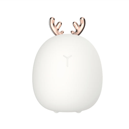 ELECTROPRIME 3life-317 Cute Deer LED Pat Light, 3-speed Brightness Adjustment Decorative Night Light for Bedroom, Study Room, Living Room