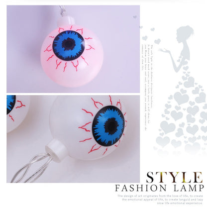 ELECTROPRIME 3m Ghost Eyes Design Halloween Series LED String Light, 20 LEDs 3 x AA Batteries Box Operated Party Props Fairy Decoration Night Lamp