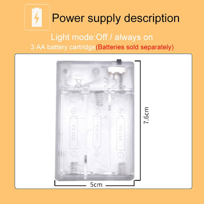 ELECTROPRIME 3m Ghost Eyes Design Halloween Series LED String Light, 20 LEDs 3 x AA Batteries Box Operated Party Props Fairy Decoration Night Lamp