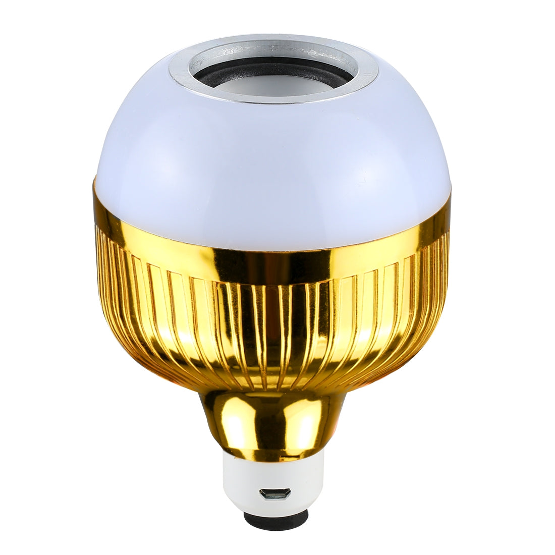 ELECTROPRIME 12W Smart Wireless Bluetooth Speaker Music Playing Dimmable LED Bulb , USB Charging with Remote Control & Hook(Colorful Light)