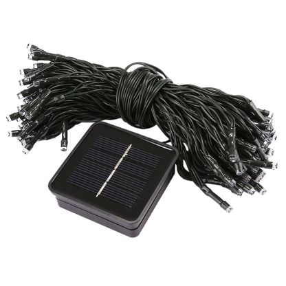 ELECTROPRIME 17m IP44 Waterproof  Solar Panel Fairy Lamp, 100 LEDs Holiday Decorative Light(Blue Light)